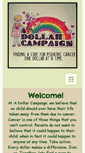 Mobile Screenshot of adollarcampaign.org